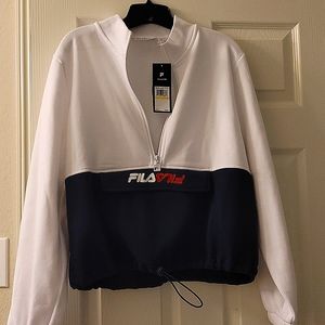 NWT FILA 1/2 zip sweater